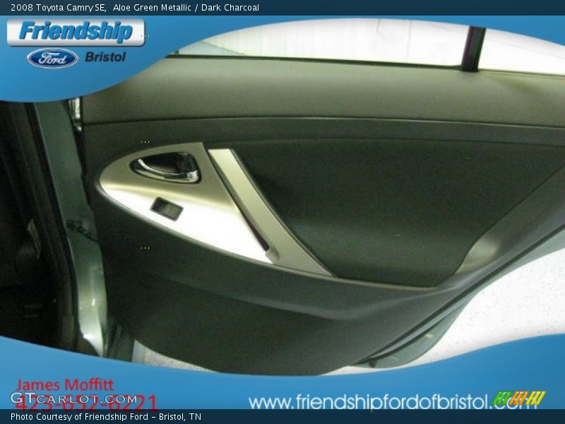 Aloe Green Metallic / Dark Charcoal 2008 Toyota Camry SE