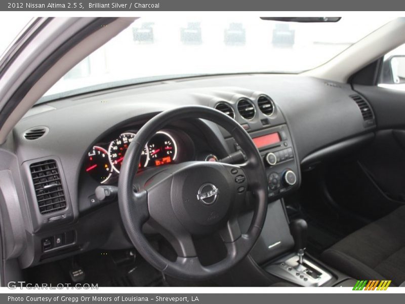 Brilliant Silver / Charcoal 2012 Nissan Altima 2.5 S
