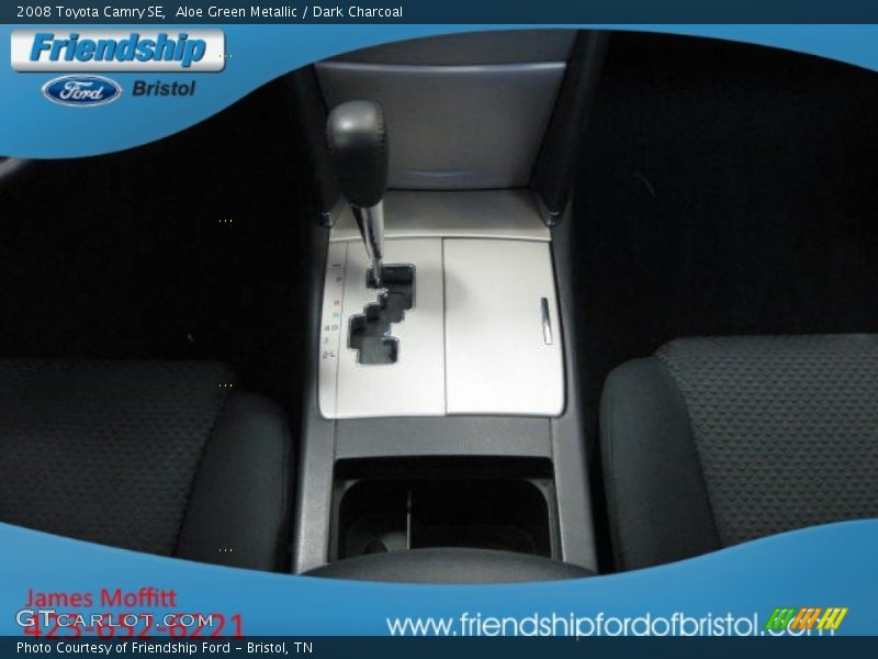 Aloe Green Metallic / Dark Charcoal 2008 Toyota Camry SE