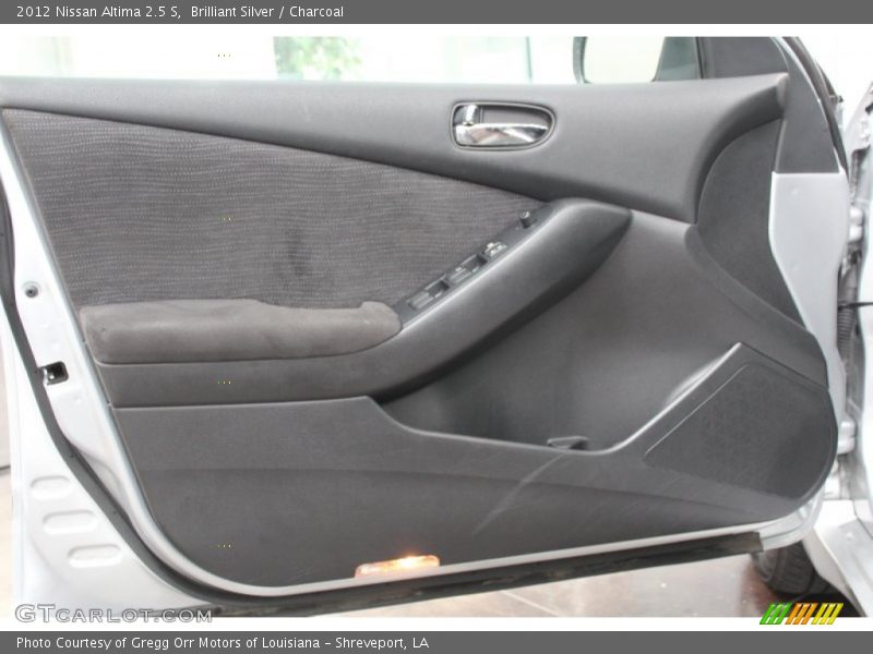 Brilliant Silver / Charcoal 2012 Nissan Altima 2.5 S