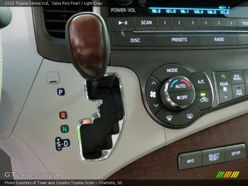  2013 Sienna XLE 6 Speed ECT-i Automatic Shifter