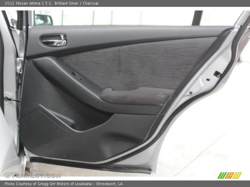 Brilliant Silver / Charcoal 2012 Nissan Altima 2.5 S