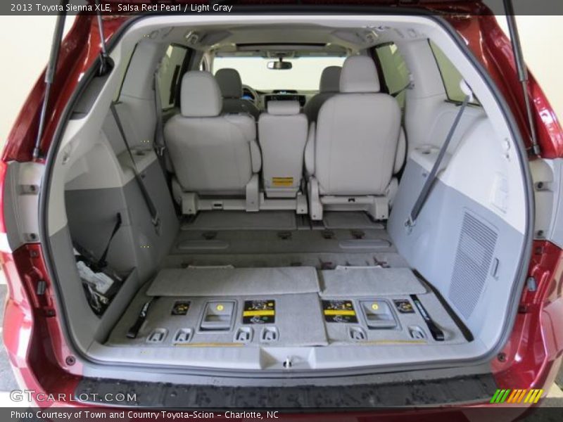  2013 Sienna XLE Trunk