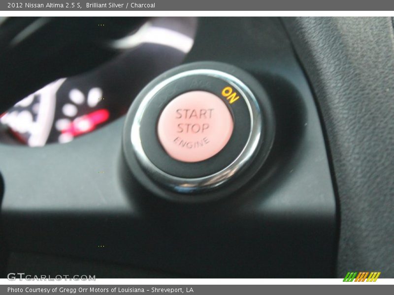 Brilliant Silver / Charcoal 2012 Nissan Altima 2.5 S