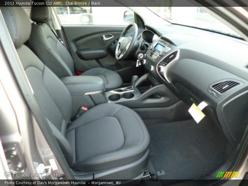 Chai Bronze / Black 2013 Hyundai Tucson GLS AWD