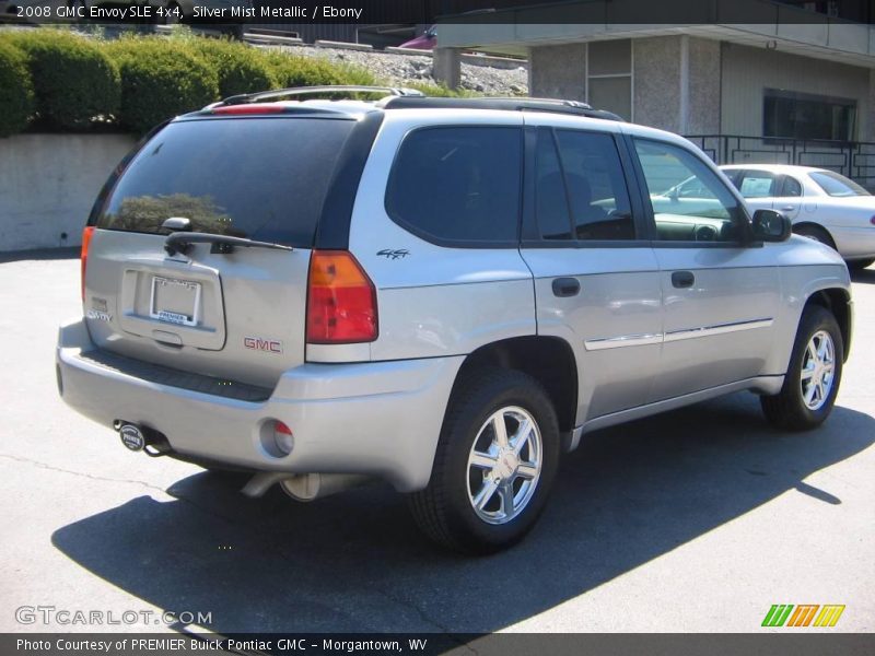 Silver Mist Metallic / Ebony 2008 GMC Envoy SLE 4x4