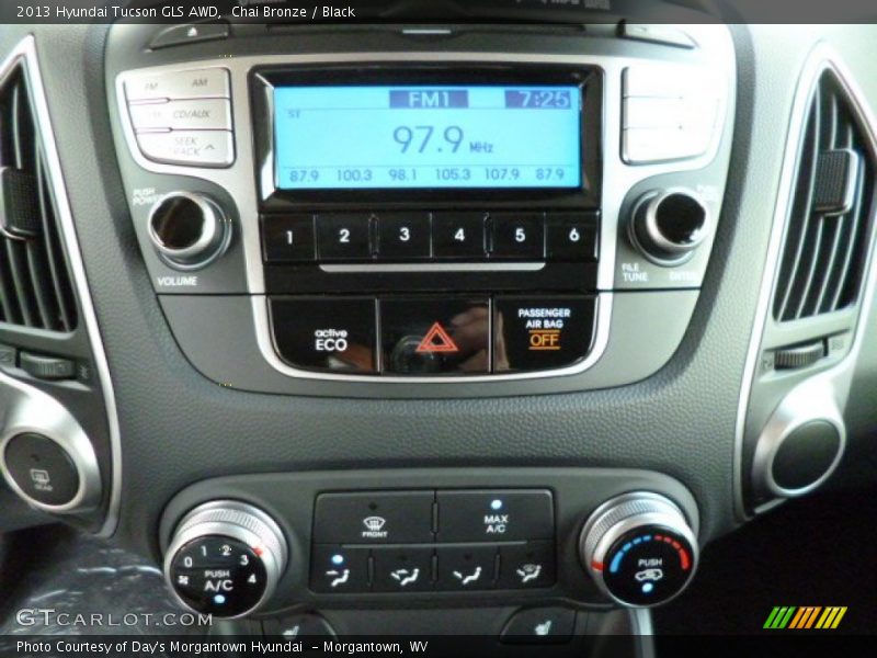 Chai Bronze / Black 2013 Hyundai Tucson GLS AWD