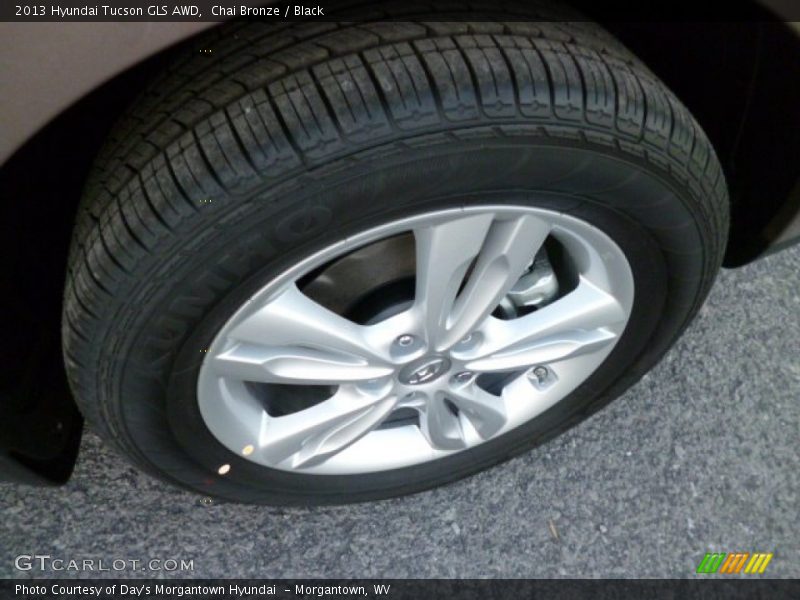 Chai Bronze / Black 2013 Hyundai Tucson GLS AWD