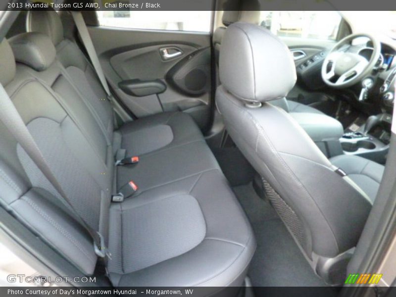 Chai Bronze / Black 2013 Hyundai Tucson GLS AWD
