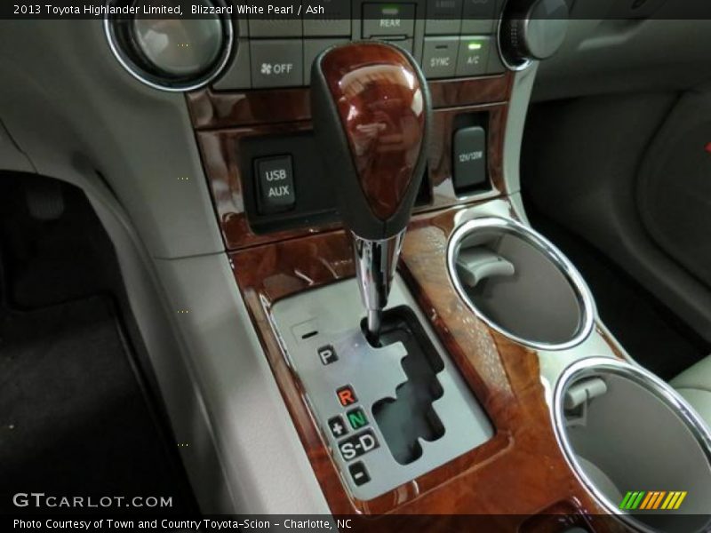  2013 Highlander Limited 5 Speed ECT-i Automatic Shifter