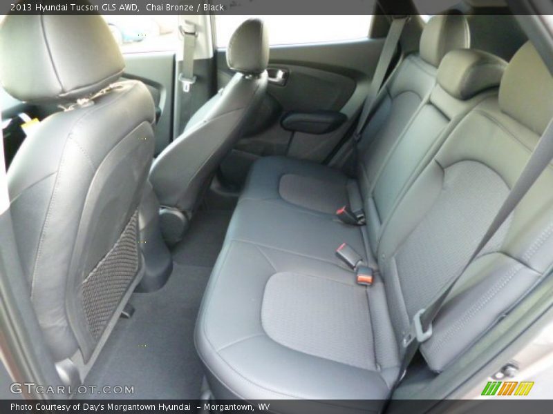 Chai Bronze / Black 2013 Hyundai Tucson GLS AWD