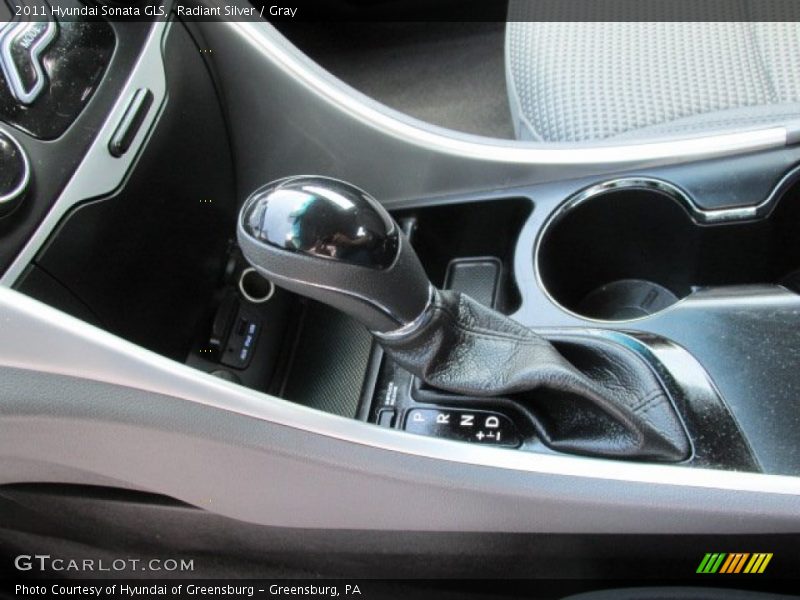 Radiant Silver / Gray 2011 Hyundai Sonata GLS