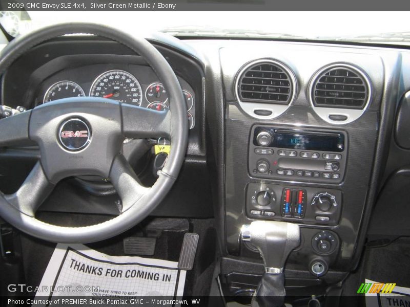 Silver Green Metallic / Ebony 2009 GMC Envoy SLE 4x4