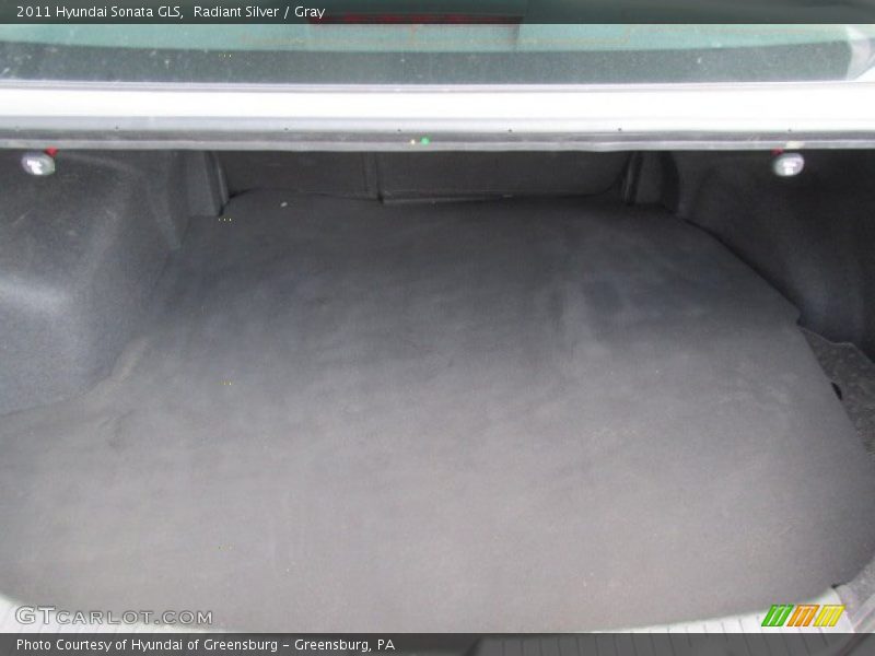 Radiant Silver / Gray 2011 Hyundai Sonata GLS
