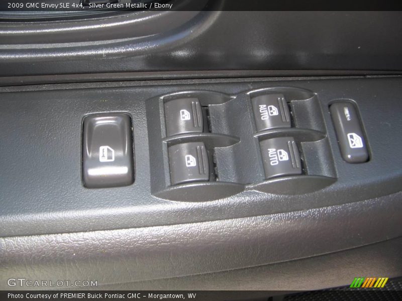 Silver Green Metallic / Ebony 2009 GMC Envoy SLE 4x4