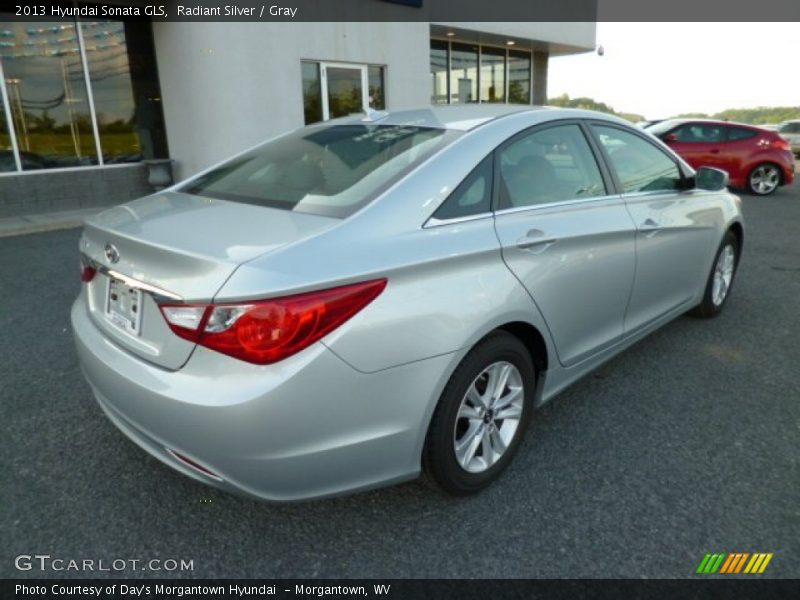 Radiant Silver / Gray 2013 Hyundai Sonata GLS