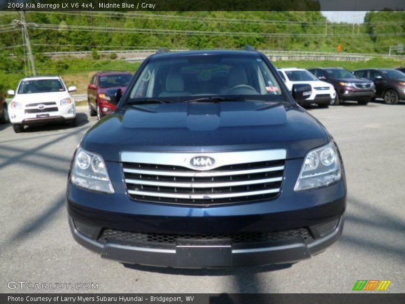 Midnite Blue / Gray 2009 Kia Borrego LX V6 4x4