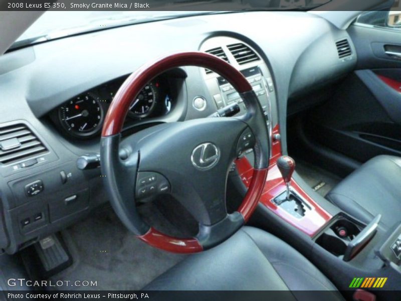 Black Interior - 2008 ES 350 