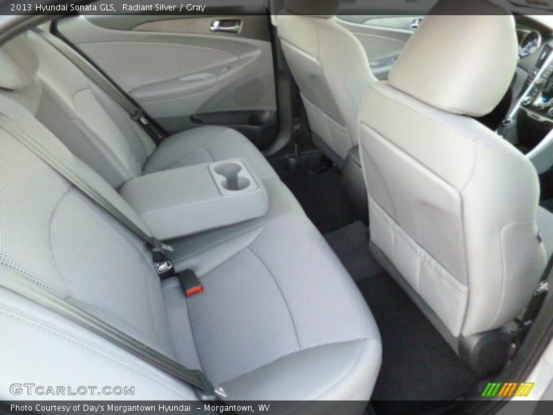 Radiant Silver / Gray 2013 Hyundai Sonata GLS