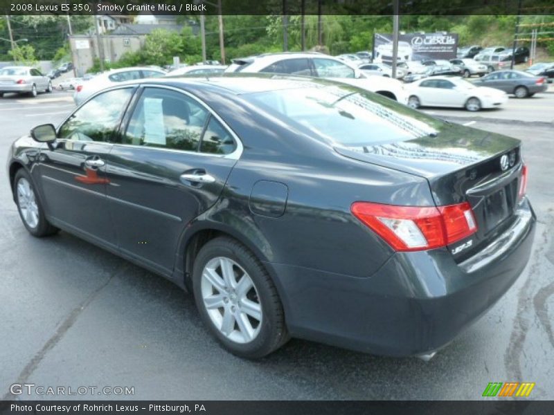 Smoky Granite Mica / Black 2008 Lexus ES 350