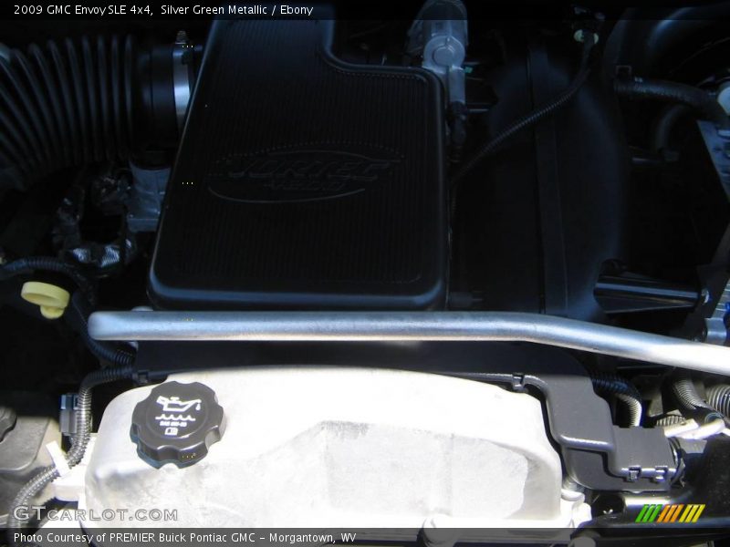 Silver Green Metallic / Ebony 2009 GMC Envoy SLE 4x4
