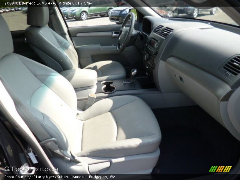 Midnite Blue / Gray 2009 Kia Borrego LX V6 4x4
