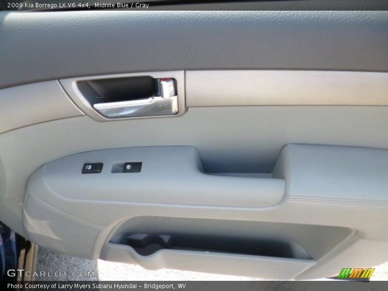 Midnite Blue / Gray 2009 Kia Borrego LX V6 4x4