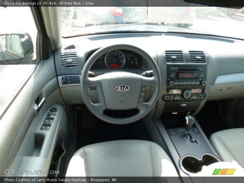 Midnite Blue / Gray 2009 Kia Borrego LX V6 4x4