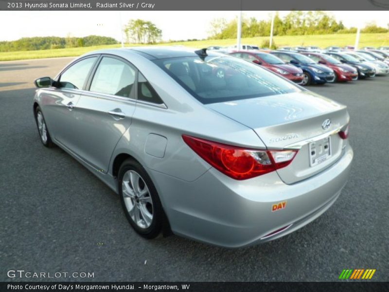 Radiant Silver / Gray 2013 Hyundai Sonata Limited