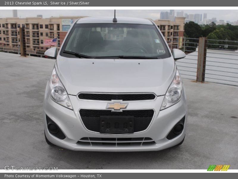 Silver Ice / Silver/Silver 2013 Chevrolet Spark LS