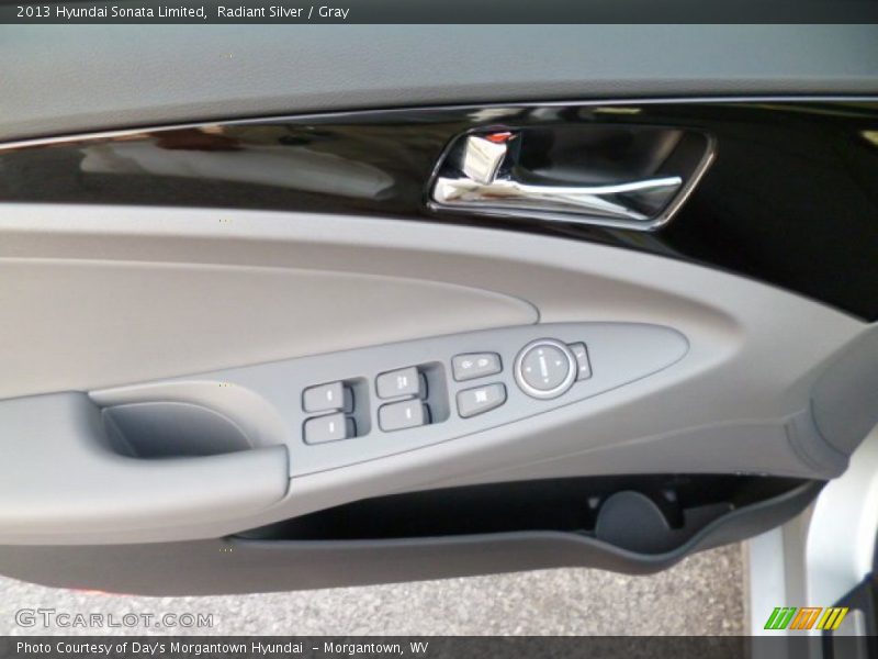 Radiant Silver / Gray 2013 Hyundai Sonata Limited