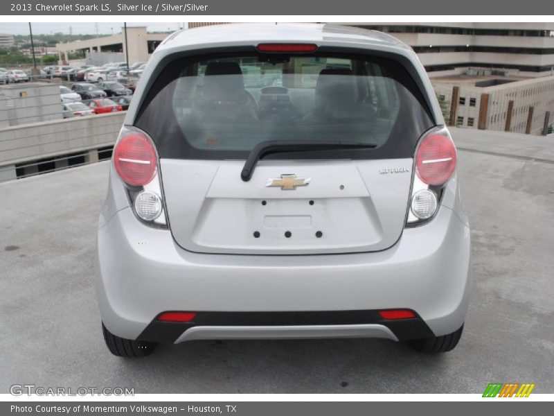 Silver Ice / Silver/Silver 2013 Chevrolet Spark LS