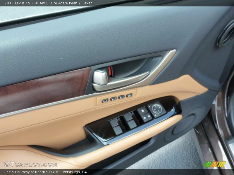 Fire Agate Pearl / Flaxen 2013 Lexus GS 350 AWD