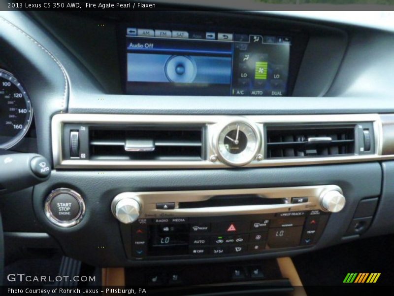 Fire Agate Pearl / Flaxen 2013 Lexus GS 350 AWD