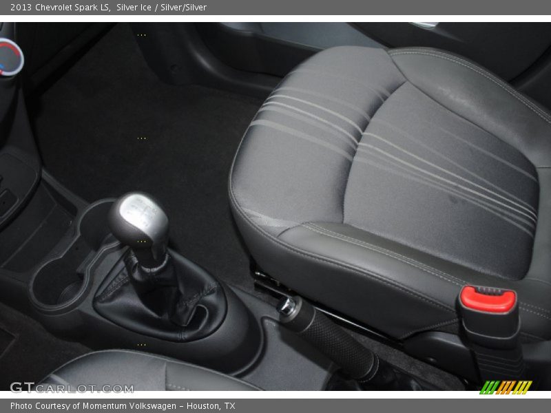 Silver Ice / Silver/Silver 2013 Chevrolet Spark LS