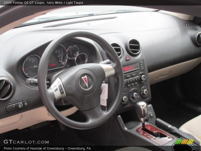 Dashboard of 2006 G6 GT Coupe