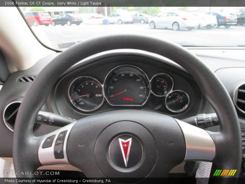 Ivory White / Light Taupe 2006 Pontiac G6 GT Coupe