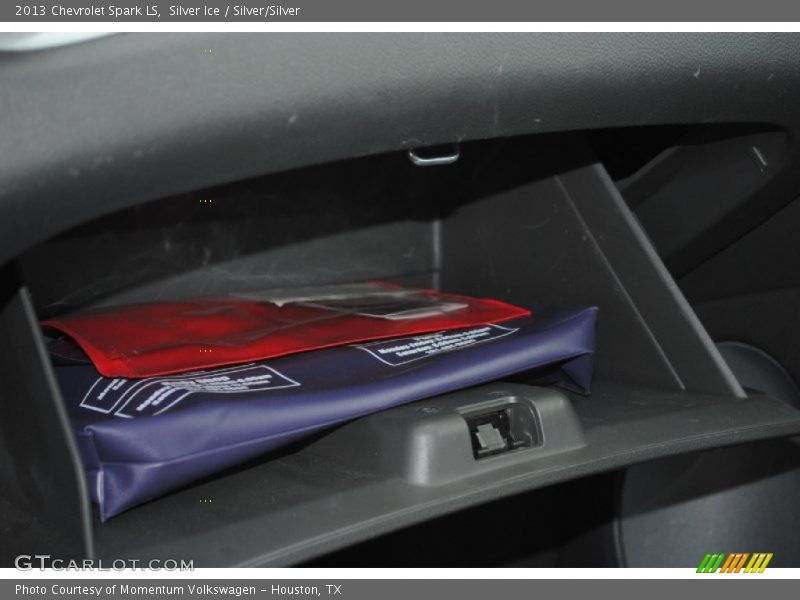 Silver Ice / Silver/Silver 2013 Chevrolet Spark LS