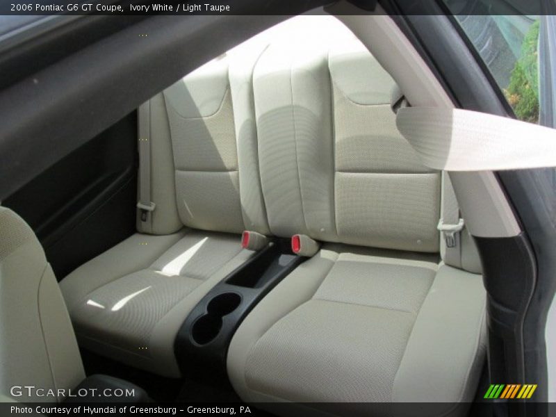 Ivory White / Light Taupe 2006 Pontiac G6 GT Coupe