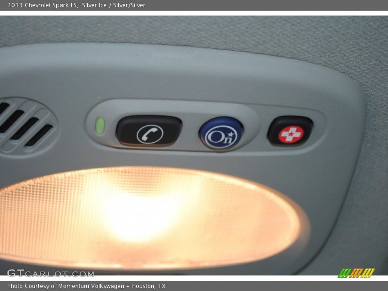 Silver Ice / Silver/Silver 2013 Chevrolet Spark LS