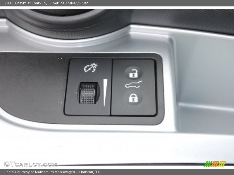 Silver Ice / Silver/Silver 2013 Chevrolet Spark LS