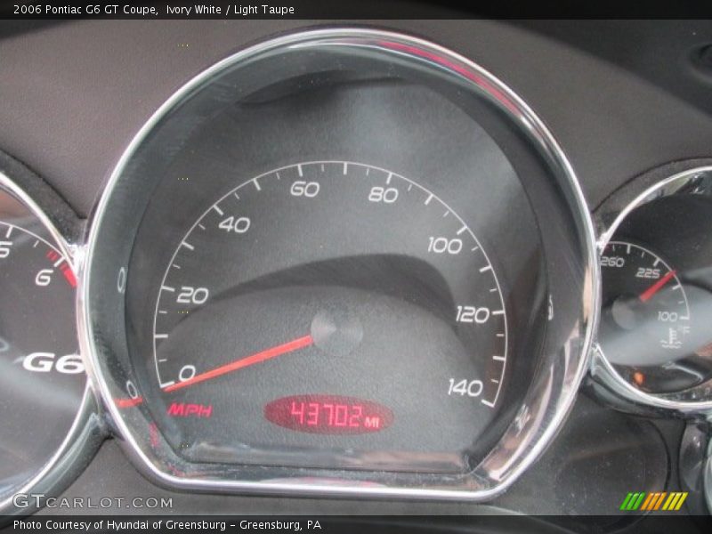 Ivory White / Light Taupe 2006 Pontiac G6 GT Coupe