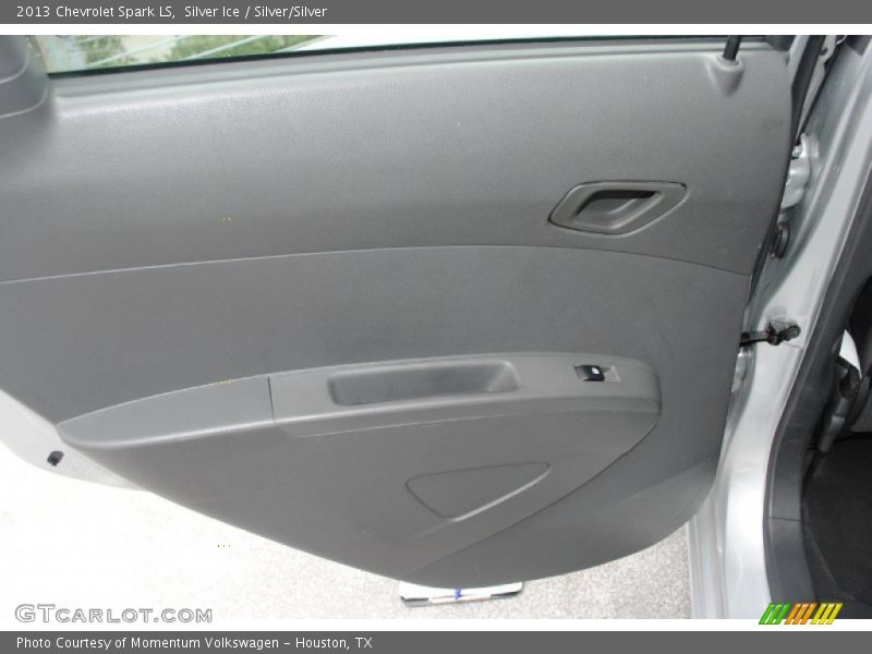 Silver Ice / Silver/Silver 2013 Chevrolet Spark LS