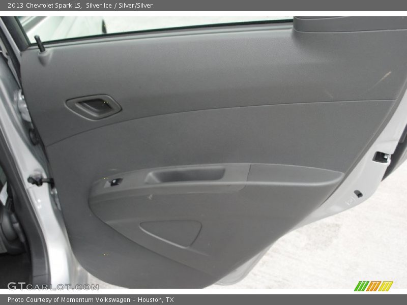 Silver Ice / Silver/Silver 2013 Chevrolet Spark LS