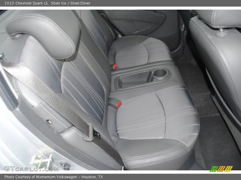 Silver Ice / Silver/Silver 2013 Chevrolet Spark LS