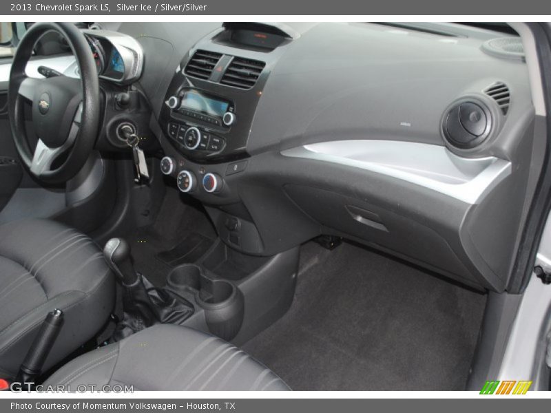 Silver Ice / Silver/Silver 2013 Chevrolet Spark LS