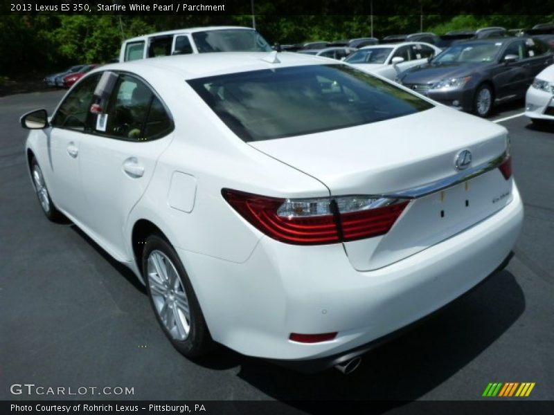 Starfire White Pearl / Parchment 2013 Lexus ES 350