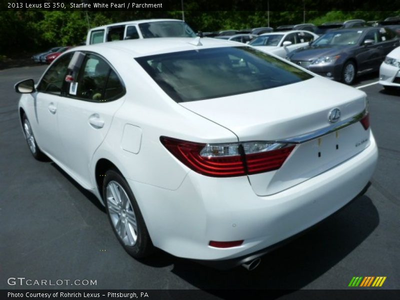 Starfire White Pearl / Parchment 2013 Lexus ES 350