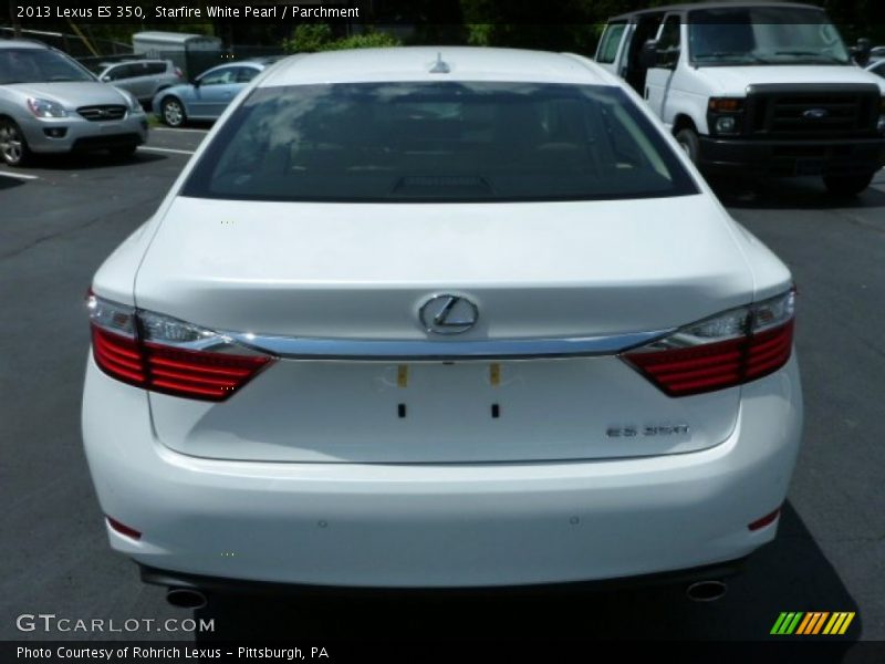 Starfire White Pearl / Parchment 2013 Lexus ES 350