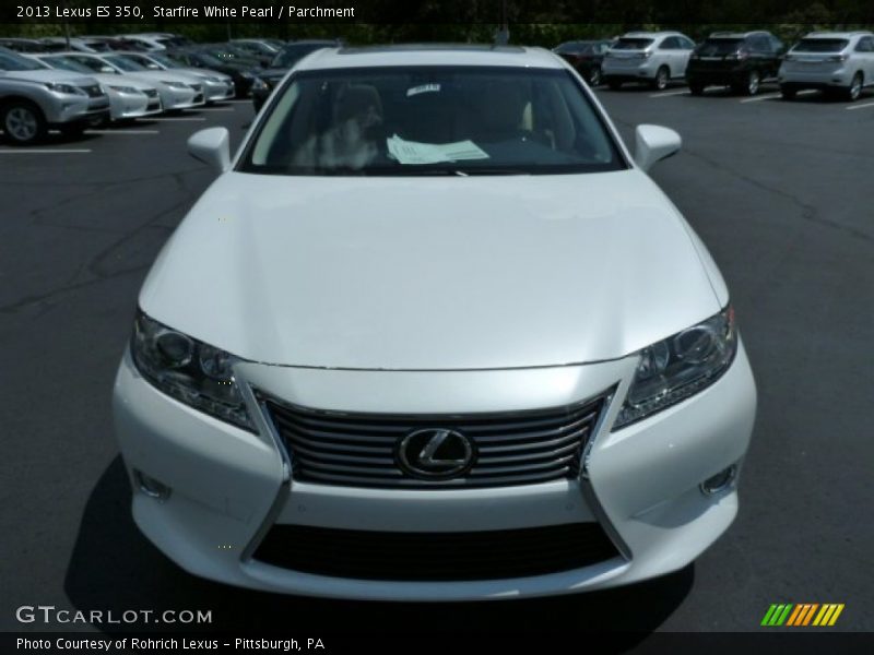Starfire White Pearl / Parchment 2013 Lexus ES 350